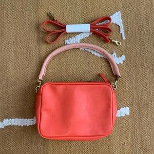 Clare V. Midi Sac Crossbody Bag - pink! new!